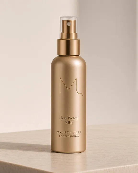 Bruma Protectora del Calor Montielli con el monograma M dorado